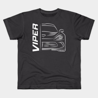 VIPER USA SUPERCAR Kids T-Shirt